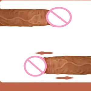 伸縮式加熱ディルド回転スイングバイブレーター防水大人のおもちゃGスポットマッサージ器自慰行為者ペニス - Product Image 4