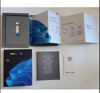 Win11 Professional en Caja, USB, Nuevo, Paquete Completo, Clave FPP, Activación en Línea, Licencia de por Vida, Garantía