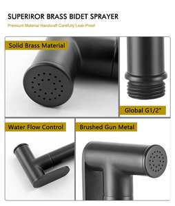 PINEBAY High Quality Brass WC Toilet Shattaf Bathroom Brass Handheld Douche Spray Shower Woman Self Cleaning <strong>Bidet</strong> <strong>Sprayer</strong> - Product Image 4