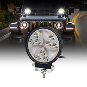 FEO Lumière blanche jaune personnalisée IP67 Aluminium 27W 3535 Source de lumière Offroad Truck Lamp Universal Car Led Fog Driving Lights - Product Image 1