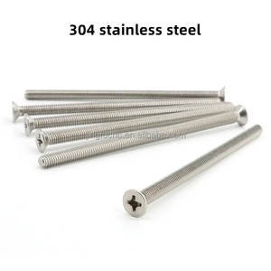 Tornillo de <span class=keywords><strong>cabeza</strong></span> <span class=keywords><strong>avellanada</strong></span> plana Phillips de Cruz larga alargada de acero inoxidable 304 M2 M2.5 M3 M4 M5 M6 M8 M10 M12 - Product Image 3