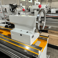 Tour horizontal conventionnel CNC Yade C6150 léger à 4 postes d'outils, cône de broche 6 #   Garantie d'un an