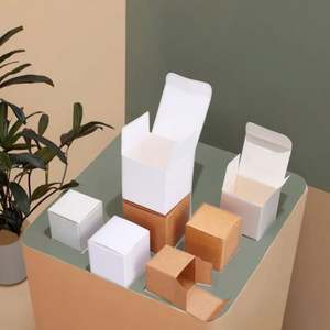 Logo Printing Brown Hard <b>Kraft</b> Paperboard Self Erecting Recycled Materials Custom Size Gift & Craft Transport Packaging <b>Boxes</b> - Product Image 6