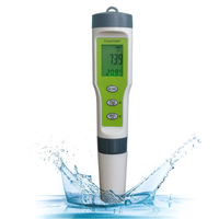 Testeur numérique de mesure de la qualité de l'eau, 3 en 1, température, pH, EC