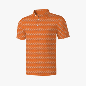 Camisa Polo de Golf de Manga Corta con Botones, Corte Entallado, Textura Piqué, para Hombre, con Diseño de Logotipo Personalizado y Marca Privada - Product Image 4