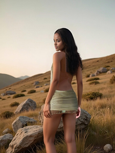 夏季热卖镂空纯色流苏紧身连衣裙性感露背女装 - Product Image 2