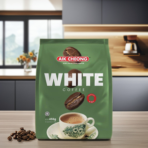 กาแฟขาว AIK CHEONG (เฮเซลนัท)-38 กรัม X 12 กล่อง น้ำตาลน้อย ผสมเมล็ดอาราบิก้าและโรบัสต้า รสครีม - Product Image 3