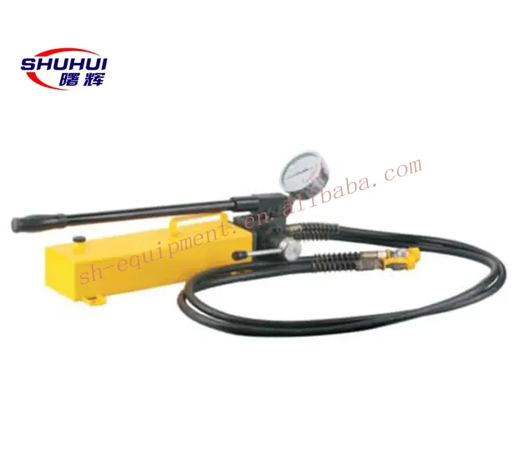 Hot Selling CP-180 Hoge Kwaliteit Handmatige Bediening Hand Hydraulische Pomp Met Drukmeter