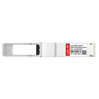 Transceiver Optik QSFP+ 40G SWDM4 Berbasis VCSEL, Transmitter Duplex LC OM4 350m 850nm Fiber Optik