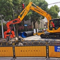 Marteau vibrant monté sur excavatrice KN150 Marteau vibrant Pilote de pile Marteau vibrant hydraulique Pilote de pile pour excavatrice
