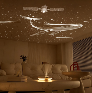 Lampe <span class=keywords><strong>de</strong></span> <span class=keywords><strong>Projection</strong></span> Étoilée avec Enceinte Bluetooth et Machine à Bruit Blanc – Cadeau Créatif pour Anniversaires et Festivals (Hommes et Femmes) - Product Image 5