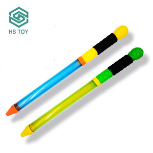 HS nuova versione a lungo raggio 40 CM spiaggia plastica doppio tubo cannone ad acqua giocattolo pistola a sfera gioco Tiktok mi ha fatto acquistare <span class=keywords><strong>con</strong></span> 2 colori - Product Image 3