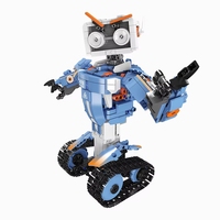 Mould King 15078 Robot Technique Télécommandé par APP, Modèle de Cinq Véhicules Motorisés, Jouets pour Enfants, Cadeaux de Noël, Ensembles de Blocs de Construction