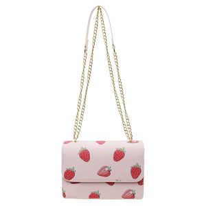 กระเป๋าสะพายไหล่ลายเรขาคณิตน่ารักสไตล์ยุโรป รุ่น Cross-border 2025 ฤดูใบไม้ร่วง  วัสดุโพลีเอสเตอร์  สายโซ่เดี่ยว  พกพาสะดวก  เหมาะสำหรับใช้ในชีวิตประจำวัน - Product Image 1