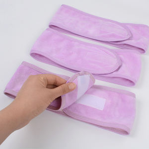شعار مخصص مايكروفايبر سبا عقال ومكياج الجمال العناية بالبشرة مجموعة وسادات تنظيف فاسيواش - Product Image 4