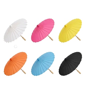 Nouvelle Arrivée Parapluie Manuel à Manche en Bois Motif Personnalisé Mariage Vente en Gros - Product Image 1