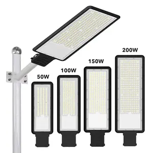 Nouveau produit moulage sous pression en aluminium étanche Ip65 extérieur route publique AC éclairage 50w 100w 150w 200w LED lampadaires