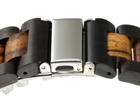 Jam tangan pria jam tangan kayu cendana mode mewah jam tangan bisnis kustom terukir jam kayu