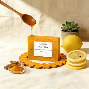 Private Label Natural Organic Handmade Brightening Honey <strong>Lemon</strong> Turmeric and Kojic Acid <strong>Soap</strong> Bar Whitening Turmeric <strong>Soap</strong> - Product Image 3
