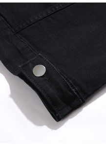 Nuevo Chaleco Vaquero Transpirable para Hombre, Estilo Motociclista, Retro, a la Moda, con Cierre de Botones, Ropa Casual de Calle para Otoño - Product Image 3