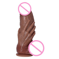 Dildo en silicone liquide de style nouveau, texture ultra-réaliste ressemblant à la peau humaine, 100% imperméable, pénis féminin souple