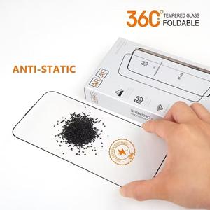 Rto ฟิล์มกระจกนิรภัย17 Pro/16 Pro max/ 15 pro/ 14ความแข็ง9H 3D Radian Anti-shock ultra Fine EDGE unblocked Screen 0.3มม. - Product Image 2