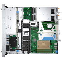 Serveur en rack 1U PowerEdge R360 neuf, processeur Intel Xeon G7400 3-7 GHz 2C-4T, cache 6 Mo, 32 Go de mémoire UDIMM ECC DDR5-5600, SSD 960 Go
