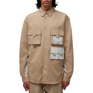 Chemise Homme Carreaux Beige Taille L Chemise De Pêche Simms Pour Homme