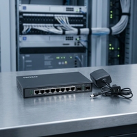 HiOSO FOWAY1510TFSM 10Port L2 Managed Gigabit Ethernet Switch 8 Port RJ45 2 Port Uplink SFP