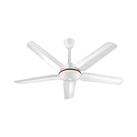 Ventilateur de plafond suspendu pliable 3 vitesses, 56 pouces, haute puissance éolienne, moteur AC, faible bruit 36 dB, pour extérieur, hôtel, voiture, salon, dortoir