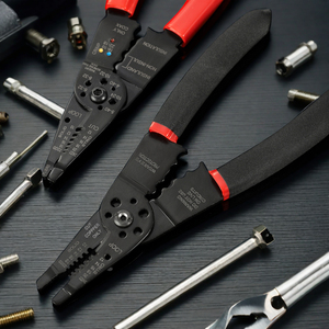 7 in 1 Metric Steel Serrated Jaw <strong>Wire</strong> <strong>Stripper</strong> &amp; Crimping Plier OEM - Product Image 6