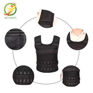 NQ SPORTS Gilet Zavorrato Regolabile Best Seller con Piastre in Acciaio, Gilet Fitness con Peso Corporeo per Uomini e Donne - Product Image 3