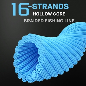 Predators Incassable Stretch 16 Tressé PE Pro-Line Sensibilité aux vibrations Tresse Ligne de pêche pour la pêche en bateau fluvial et océanique - Product Image 6