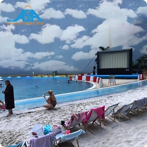 Grand écran de Projection arrière gonflable en plein Air pour loisirs, cinéma gonflable de station de plage - Product Image 6