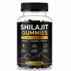 Gomitas de Shilajit Certificadas por OEM - Extracto Puro del Himalaya, Suplementos para Adultos que Apoyan la Energía e Inmunidad, para Hombres, Mujeres y Mujeres Embarazadas - Product Image 1