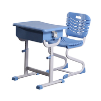 Ensemble de meubles de lycée primaire et secondaire de haute qualité fournisseur de chaise de bureau d'étudiant de salle de classe de table moderne