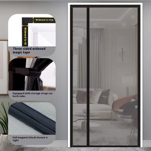 Porte <span class=keywords><strong>moustiquaire</strong></span> magnétique moderne à mailles, prix de gros, coupe personnalisée pour salle de bain ou hôtel, moustiquaires et moustiquaires - Product Image 3