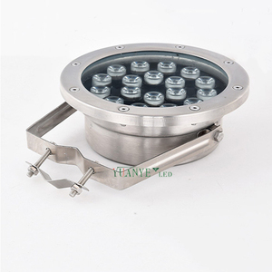 Projecteurs LED RGBW Submersibles Yuanyeled 9W-24W IP68 en Acier Inoxydable avec Contrôle DMX512/WiFi et Intensité Variable pour Éclairage de Complexes Hôteliers - Product Image 6