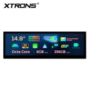 XTRONS Pantalla IPS de 14.9 Pulgadas, 2560x720P, Totalmente Laminada, 4G Global, 360 °   Cámara Android para Auto, Estéreo para BMW Serie 5 E60/E61/M5 CCC - Product Image 3