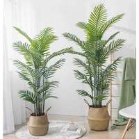 Plantes Artificielles et Arbres pour Décoration d'Intérieur, Faux Bonsaï en Plastique, Pots Modernes, Aménagement Paysager de Jardin, Faux Palmiers d'Intérieur