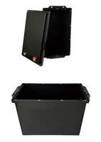 Nouveau boîtier en plastique ABS détachable ES12-180C boîte vide pour batterie au lithium 12V 180Ah 200Ah 280Ah boîtier supérieur amovible avec vis