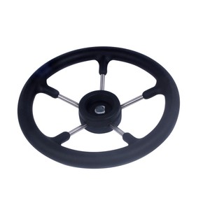 Steering Wheel Boat Marine Steering Control 14 Inch Foam Grip With Ball Head For <b>Yacht</b> Speedboat Fishing Boat - Product Image 4