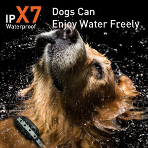 3300फीट रिचार्जेबल वाटरप्रूफ ई कॉलर कुत्ते छोटे मध्यम बड़े कुत्तों के लिए रिमोट के साथ प्रशिक्षण कॉलर - Product Image 4