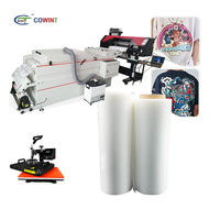 Cowint Hochtemperatur-Wärme übertragungs drucker PET-Filmrolle 30cm/60cm/120cm Recycelbar für Hersteller von Bekleidungs rückseiten