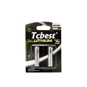 Vente flash FR10445 <span class=keywords><strong>AAA</strong></span>/FR03 1.5V 1200mAh Batterie <span class=keywords><strong>Li</strong></span>-FeS2 OEM/ODM disponible Conforme CE, RoHS, Reach - Product Image 1