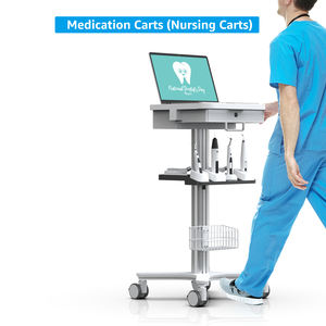 Chariot médical avec palette d'ordinateur portable et support de scanner oral, chariot médical mobile pour le salon de beauté d'hôpital (RC-1) - Product Image 4