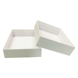 Customized Logo Luxury Apparel Cardboard <b>Packaging</b> Removable Lid and Based 2 Piece Rigid Boxes - Product Image 6