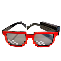 Richshining nouvelles lunettes lumineuses EL feuille lumineuse Semi-fini sans fil Flash Disco Cool feuille décorative feuille de lumière froide