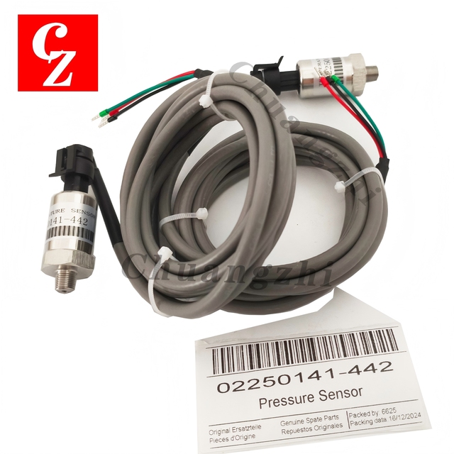 OEM Standard 02250141-442 Pressure Sensor with High Quality for Sullair Air Compressor Warranty 1 Year