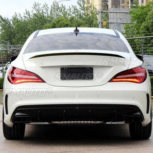 สปอยเลอร์ฝากระโปรงท้ายรถยนต์ สำหรับ Mercedes-Benz CLA-Class C117 CLA200 CLA45 AMG ปี 2013-2019 - Product Image 6